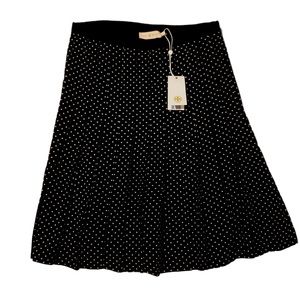 Tory Burch pleated polka dot skirt